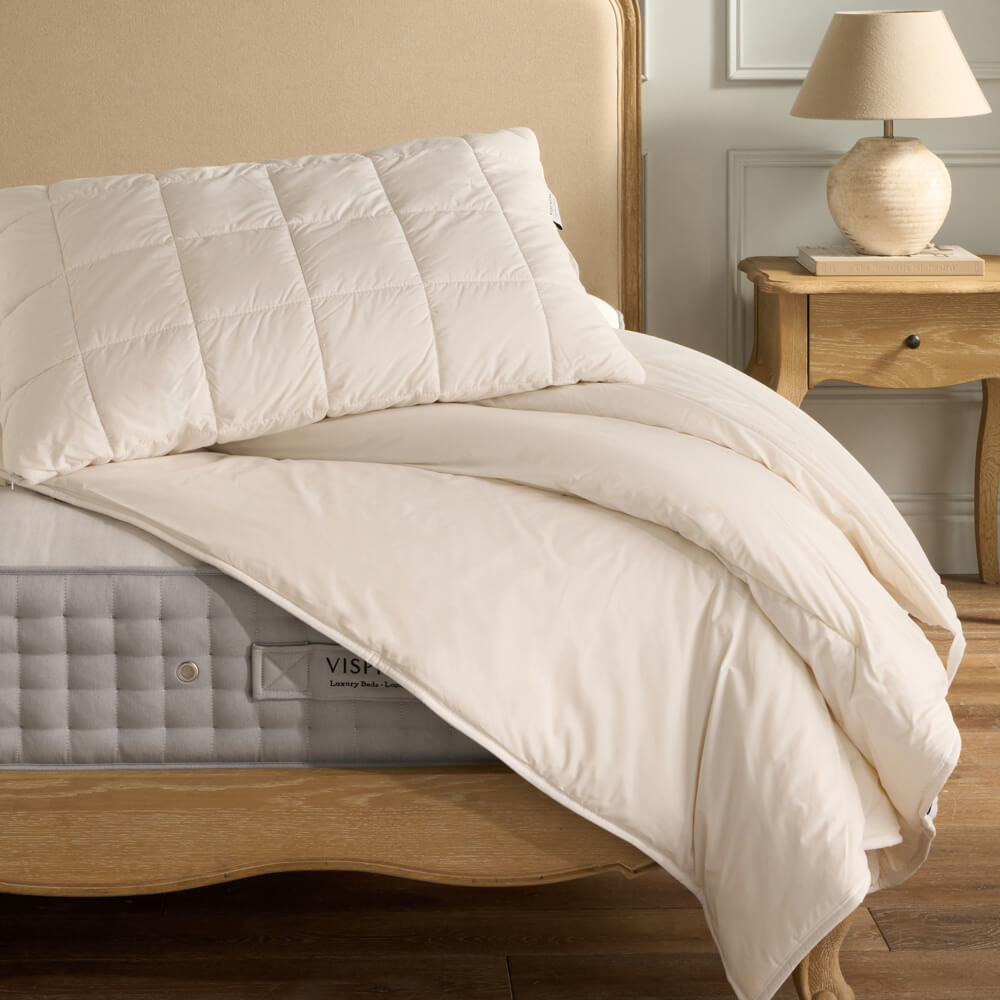 Vispring Luxury Adjustable Wool Pillow, Standard